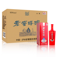 泸州老窖泸州醇酿A6高度52度白酒500ML*6瓶