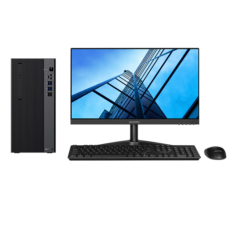 联硕弘道 DZ700MR国产商用台式机 兆芯KX-7000/32G/512G SSD/麒麟系统试用版/24.5显示器