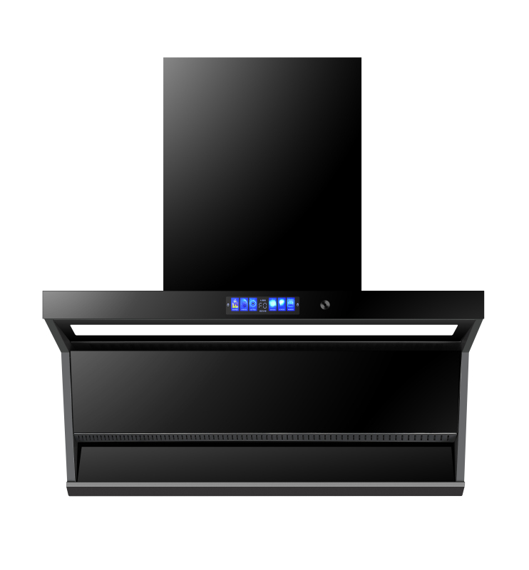 旺厨好太太 750小尺寸油烟机顶侧双吸 32立方大吸力家用7字吸油烟机大功率 自动清洗 语音声控 触摸式高清大图