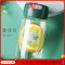 美帮汇宇宙水杯简约便携透明学生清新森系创意个性潮流玻璃杯风 深紫色-310ml(送杯刷)