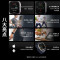 佳明(GARMIN)Venu Sq血氧离线支付光学心率脉搏运动手表智能GPS腕表象牙白