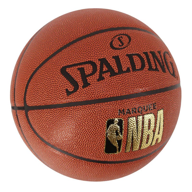 斯伯丁SPALDING篮球通用篮球76-315 PU材质NBA烫金比赛篮球7号标准蓝球
