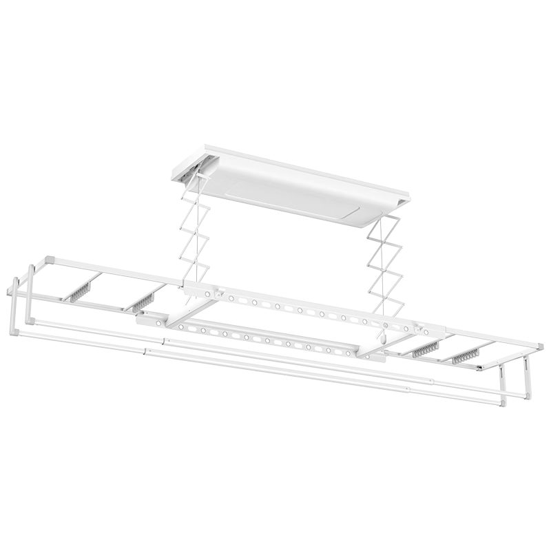 米家智能晾衣机1S电动晾衣架 超薄机身嵌入隐藏 无线遥控升降小米