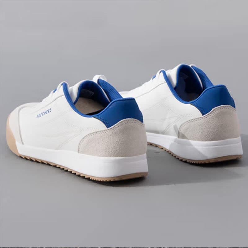 斯凯奇男士休闲板鞋183284-WHT 白色图片