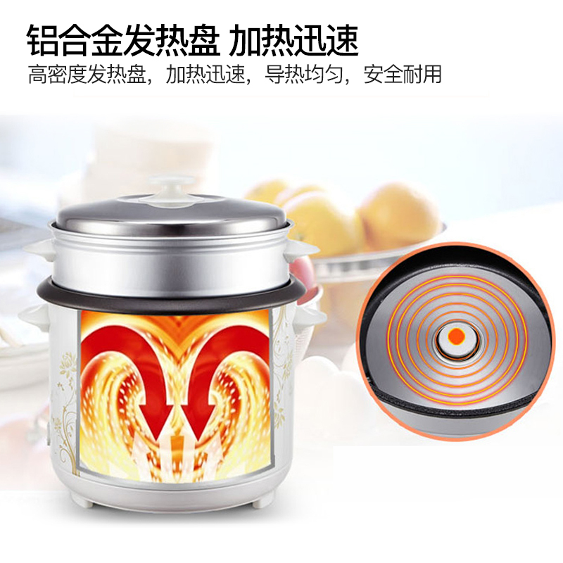 荣事达(Royalstar)电饭锅RZ-50B(W)全自动多功能5升容量电饭煲家用小型电饭煲5-7人学生多功能