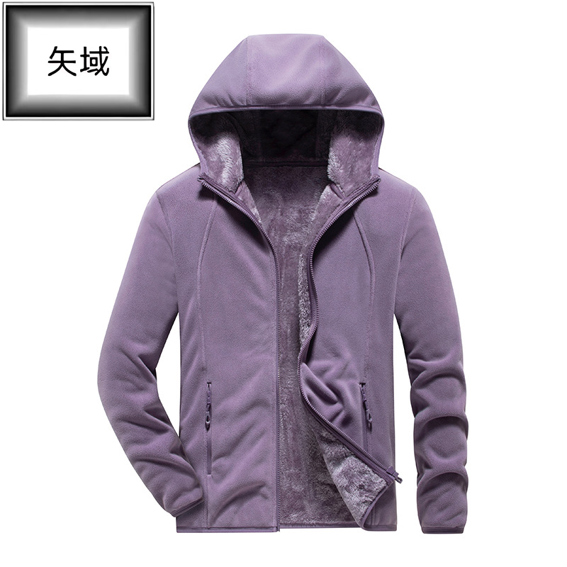 矢域男士加厚棉衣冬季保暖防风连帽外套宽松百搭潮流设计时尚男装高清大图