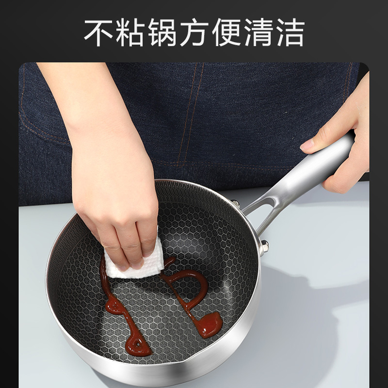康佳不锈钢奶锅套装 KNG-1801T 18cm 黑色高清大图