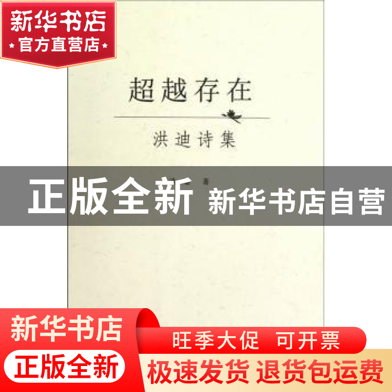 正版 超越存在:洪迪诗集 洪迪著 作家出版社 9787506363051 书籍