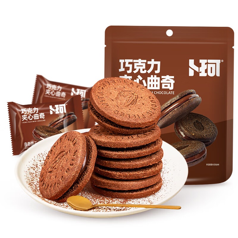 卜珂巧克力口味零食组合装420克_高清大图