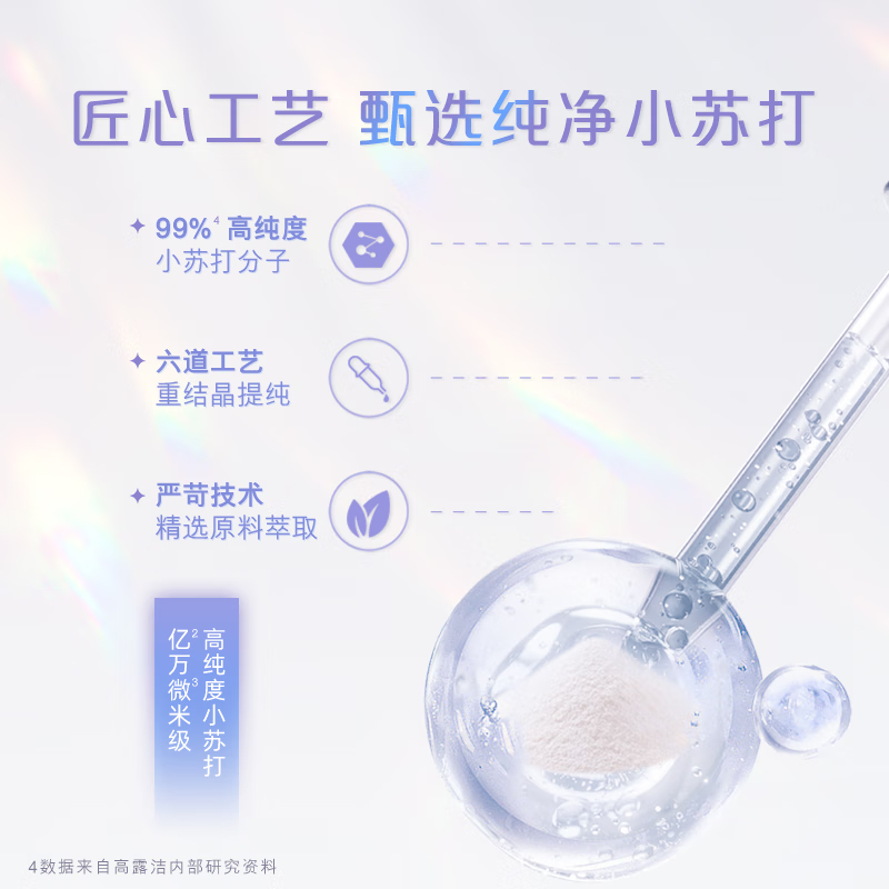 高露洁小苏打美白牙膏 茉莉白茶+留兰味+竹炭薄荷120g*3支高清大图