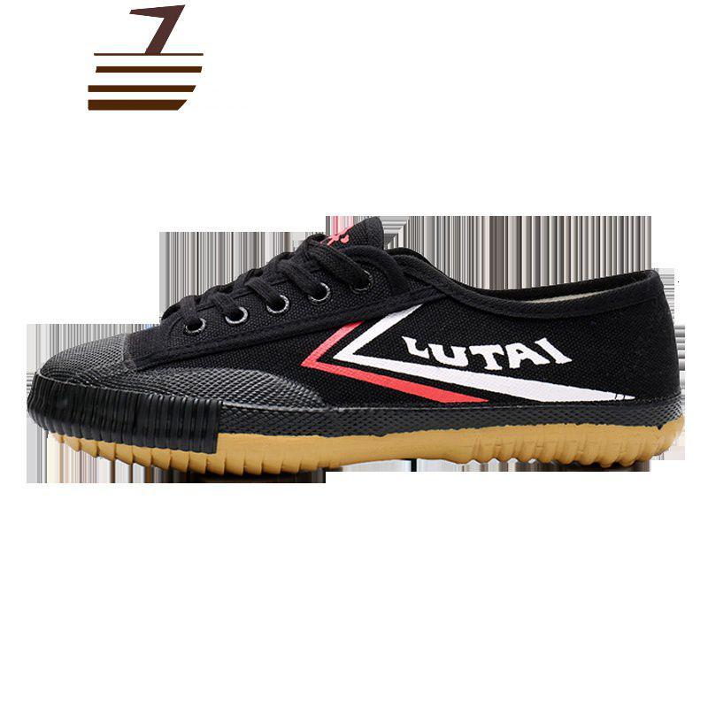 尗卡经典复古少林球鞋体育跑步运动休闲鞋男训练帆布鞋田径武术练功鞋