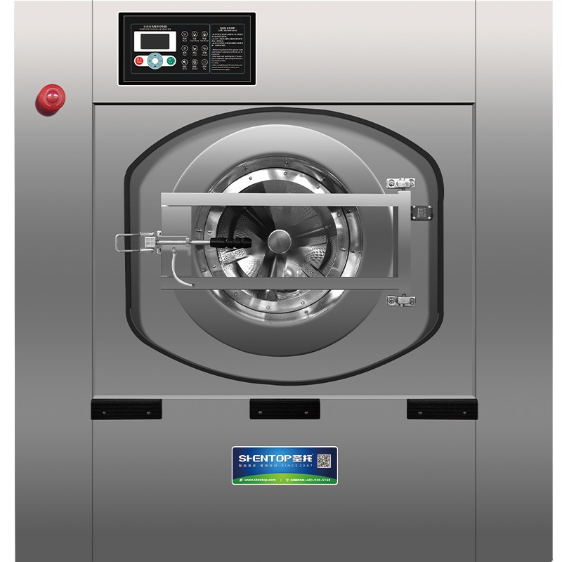 圣托(Shentop)全自动洗脱烘干一体机商用 大型工业水洗机脱水机 酒店宾馆床单洗衣机 STGQ-H25高清大图