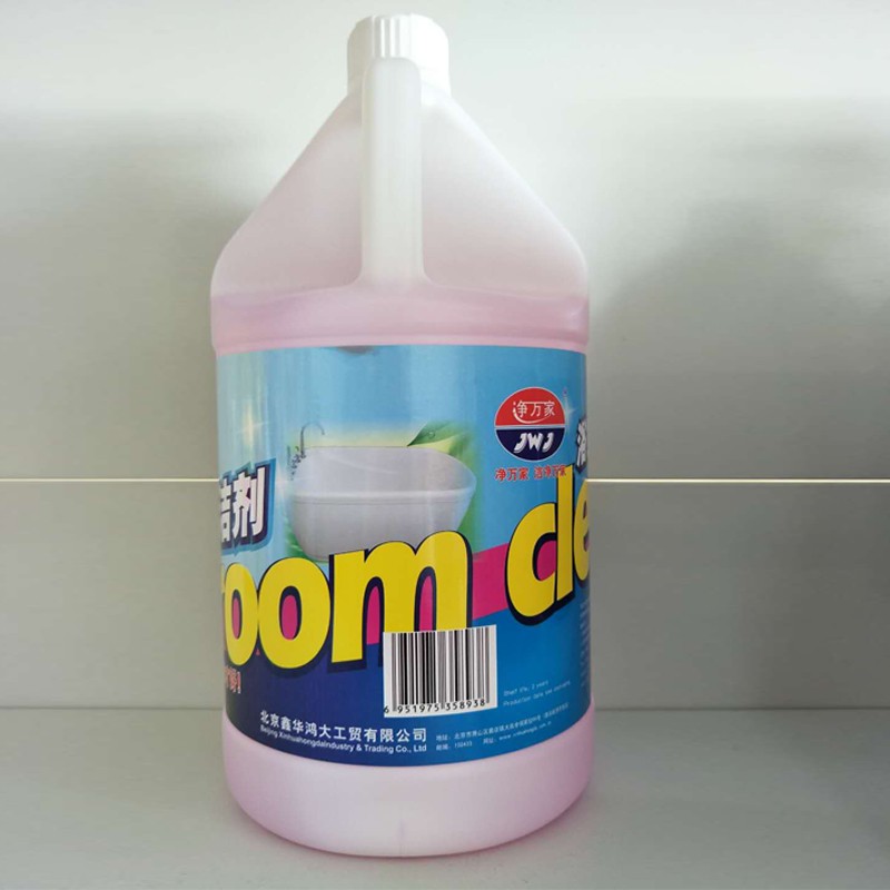 净万家 客房卫生间清洁 浴室清洁剂 3.785kg*4瓶整箱 去渍去污浴室清高清大图