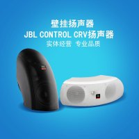 JBL CONTROL CRV 弧形吊挂音箱 室内户外 公共广播 工程会议音响 白色