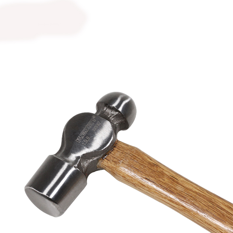 企购优品 科信青钢木柄圆头锤 手锤榔头铁锤子 2.5磅2.5P KX5064