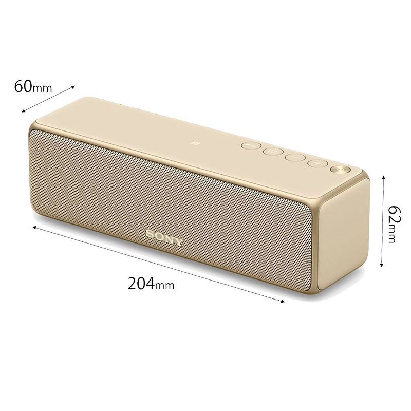 Sony/索尼 SRS-HG10 高解析度蓝牙便携音箱 浅金