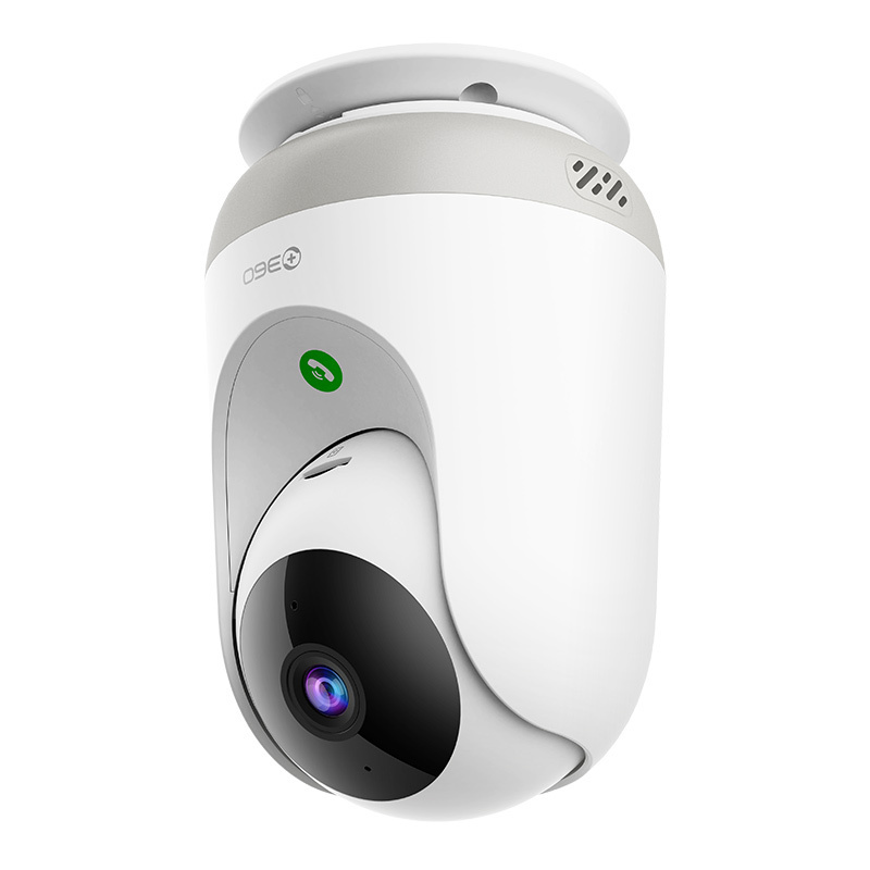 360摄像头400W云台7P超清版 2.5K高清夜视WIFI监控器 室内家用手机智能摄像机+32G内存卡+支架延长线高清大图