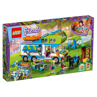 1月新品 LEGO乐高好朋友系列 41339 米娅的野营车 益智积木玩具