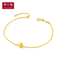 周大福17916系列精致时尚22K金手链E122257