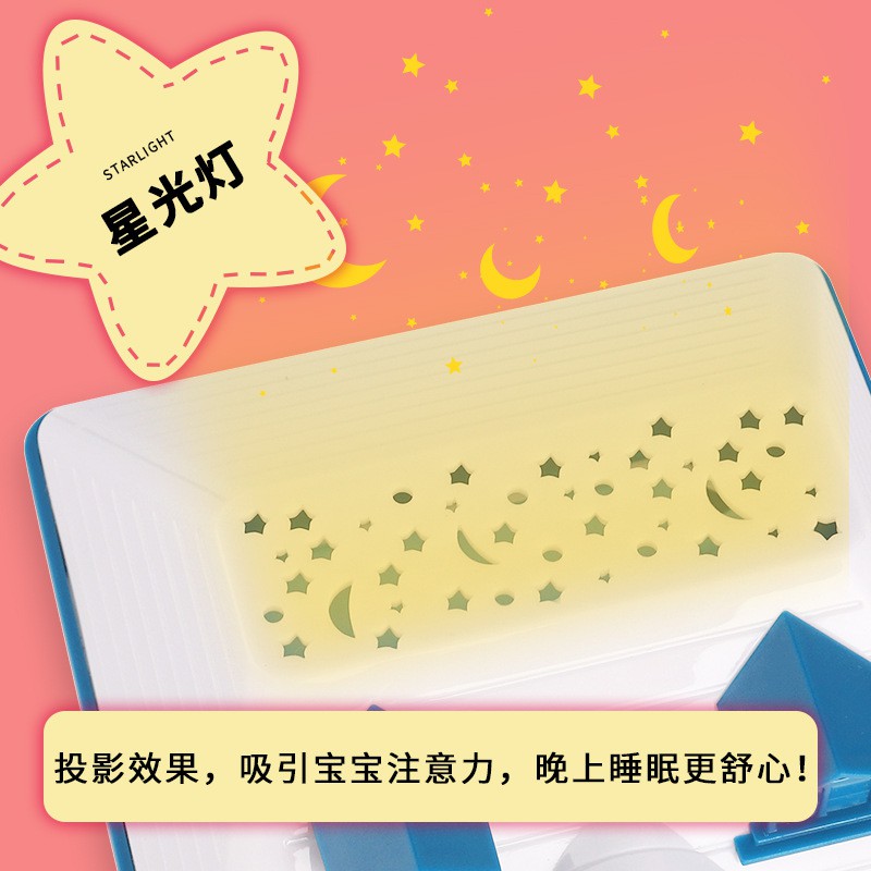 创意储蓄存钱罐儿童防摔家用不可取只进不出密码箱大人用女生可爱 三维工匠 晚安熊-电池音乐款(不带指纹)可刻字储蓄罐高清大图