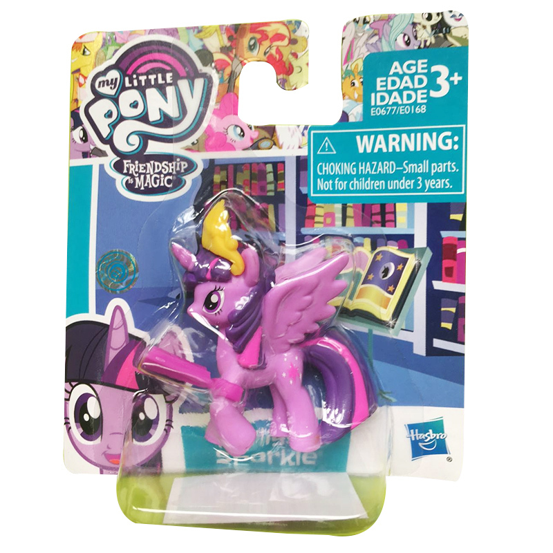 [苏宁自营]孩之宝(Hasbro)小马宝莉迷你故事小马 紫悦E0677/E0168 动漫玩具电影周边女孩新年节日生日礼物