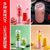 MeiLing/美菱 MM-DC0316(白)家用便携式水果小型榨汁机学生电动迷你玻璃榨汁杯 电动多功能料理水果榨汁杯