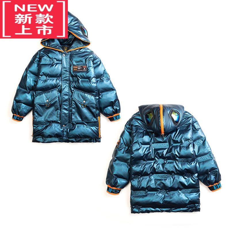 可莉允儿童装男童冬装棉服外套2022新款秋冬季中大童加厚羽绒棉衣洋气潮图片