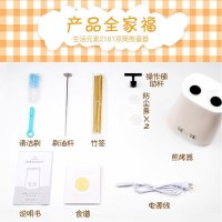生活元素(LIFE ELEMENT)双管煎蛋器B1 单层立体环形加热不沾内胆家用机械式多功能全自动神器早餐机 可拆卸底座