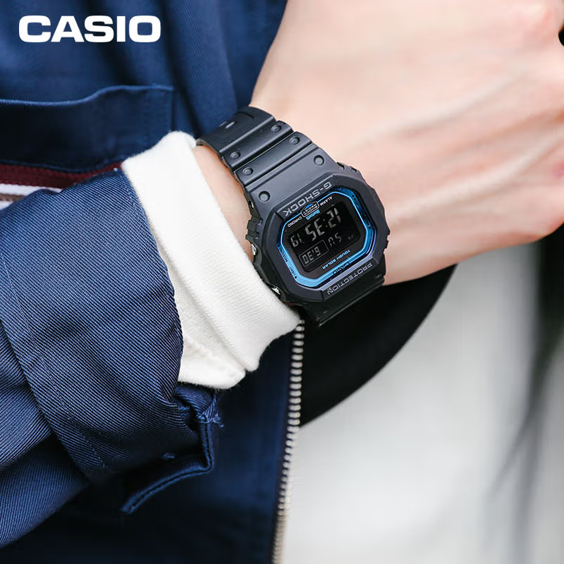 全国联保卡西欧casio日韩腕表gshock光动能防水运动石英男表gwb56002