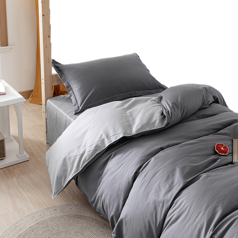 东凯汇普 单人全棉纯色多件套 1.2米床配用 套高清大图