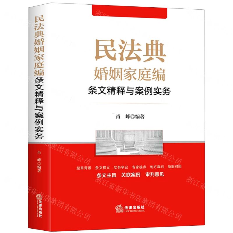【N】民法典婚姻家庭编条文精释与案例实务-9787519745783