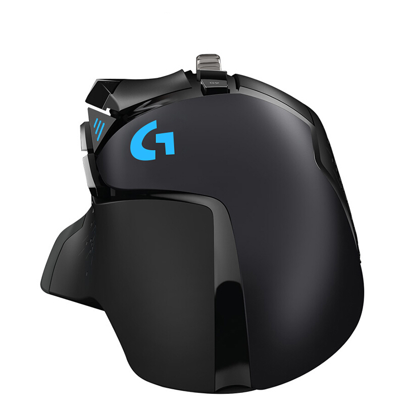 罗技 G502 HERO主宰者有线电竞游戏吃鸡鼠标加重模块台式机笔记本 黑色