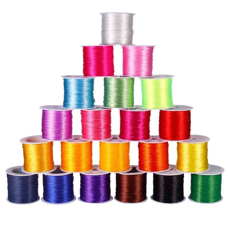 手串绳弹力线耐磨手工穿珠子的皮筋松紧线文玩佛珠水晶手链串珠线1