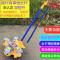 婴幼儿宝宝学步手推玩具车单杆儿童推推乐多功能飞机1-2-3岁玩具 红色手推飞机