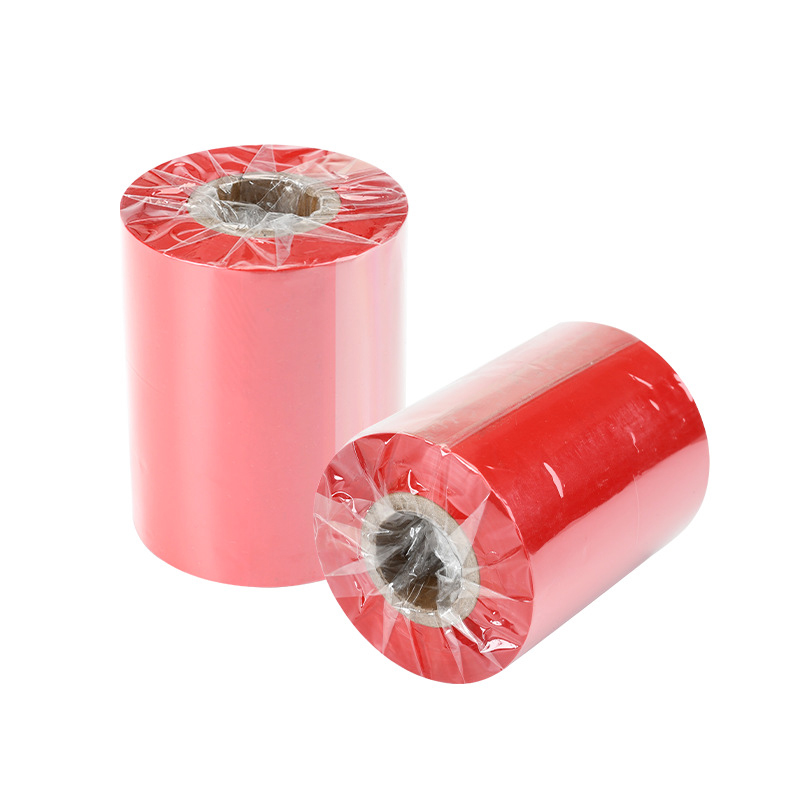 植巾 JT1330 热转印树脂碳带 标签胶贴 1.00 个/盒 (计价单位:盒) 红色高清大图