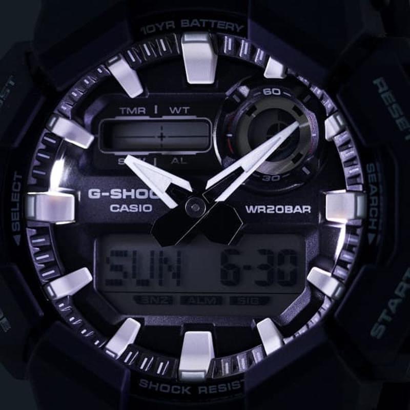 卡西欧(CASIO)多功能石英表防水防震耐用男士运动休闲手表世界时区电子指针双显