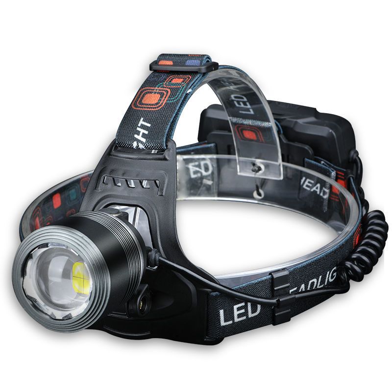 p70强光头灯充电头戴式手电筒变焦夜钓灯长续航户外【价格 图片 品牌