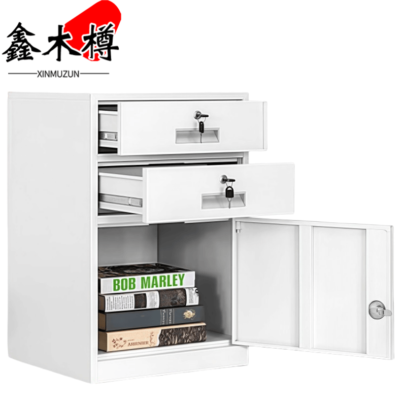 鑫木樽矮柜二斗一门台高清大图