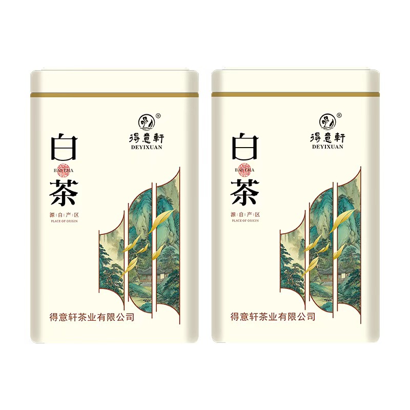 得意軒 绿茶 安吉白茶 特级 250g 罐高清大图