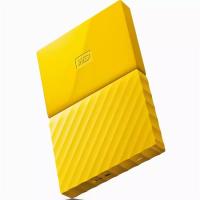 西部数据（WD） My Passport 2TB 2.5英寸 清新黄 移动硬盘 WDBS4B0020BYL