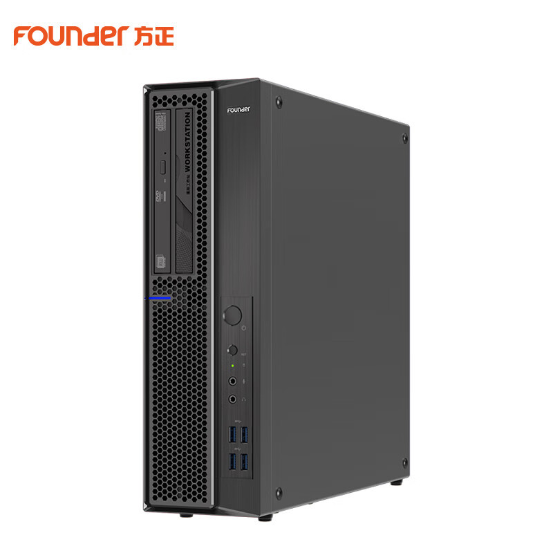 方正(Founder)国产台式机电脑(FDW2235X)海光3250/16G/512G固态/DVD刻录/2G独显