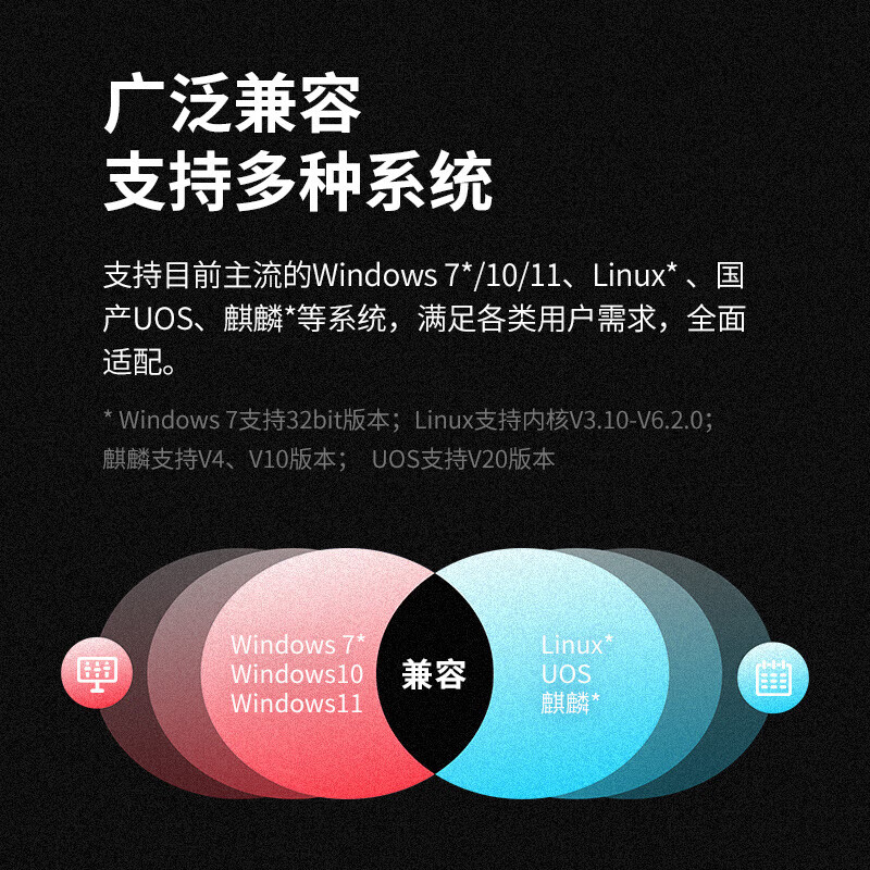 水星(MERCURY) UX9(免驱版)WIFI6无线上网卡 台式机电脑接收器随身wifi发射器笔记本网卡高清大图