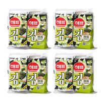 韩国海牌海飘海苔12g*2包即食紫菜片寿司包饭拌饭零食休闲食品(原味)