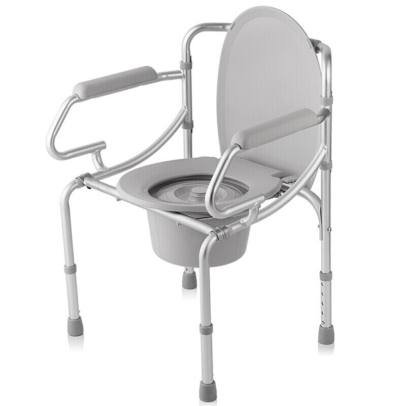 鱼跃yuwell坐便椅老人坐便器洗澡椅马桶椅医用坐便器坐厕型h028b视频