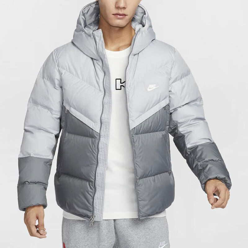 NIKE/耐克男装新款运动服连帽防风保暖羽绒服外套DV1132-077 CWM M DV1132-077