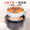 美的(Midea) 电压力锅双胆智能家用提鲜 精控火候 70Kpa高压快煮 透芯锁鲜蒸YL50Q3-451电高压锅