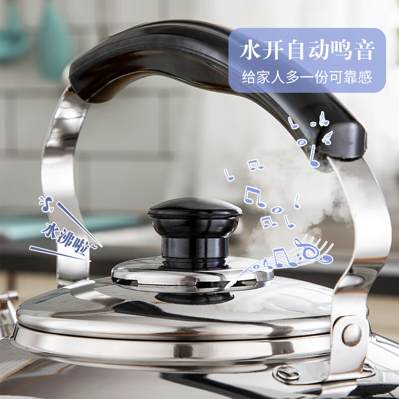 美厨(MAXCOOK) 经典系列304不锈钢电水壶6L TB-Z26高清大图