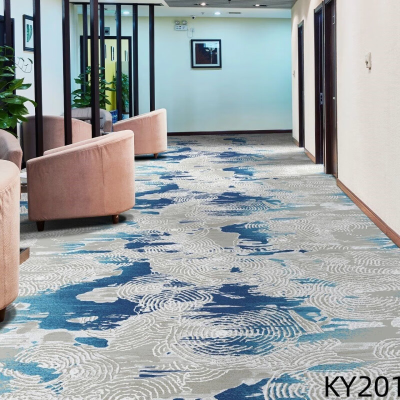 维诺亚台球厅专用满铺免洗地毯ktv酒店美容院所满铺地毯 KY201