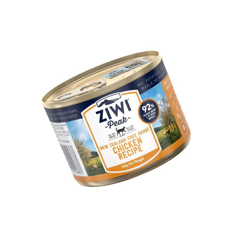 进口滋益巅峰(ZIWI)主食零食狗罐头185g *3/6罐宠物通用湿粮零食 鸡肉味 185gx3