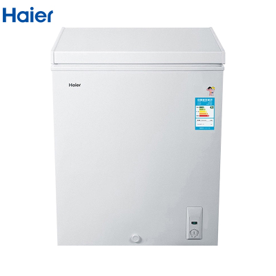 海尔(Haier)141升 卧式冷柜 3D逆循环速冻 一机多用 节能省电 家用小冰柜 BC/BD-141HZA